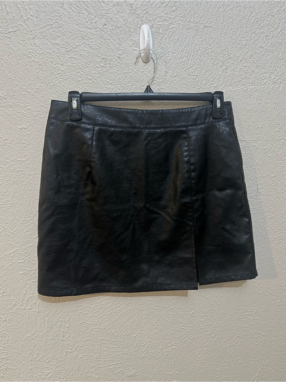 Lioness Mini Faux Leather Skirt Black Size XL